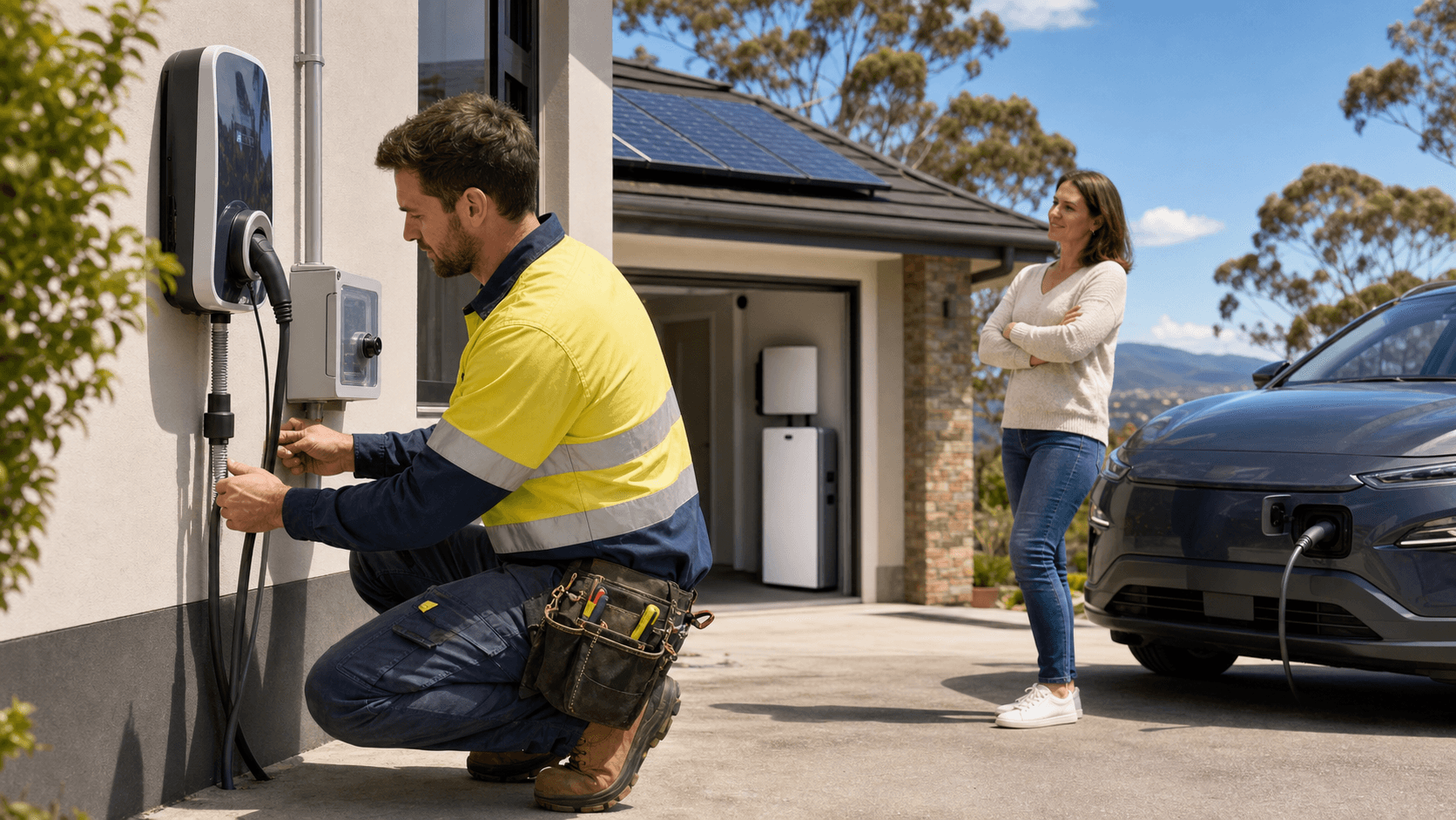 Secure Home EV Charging Setup in Tasmania for Remote Peace of Mind