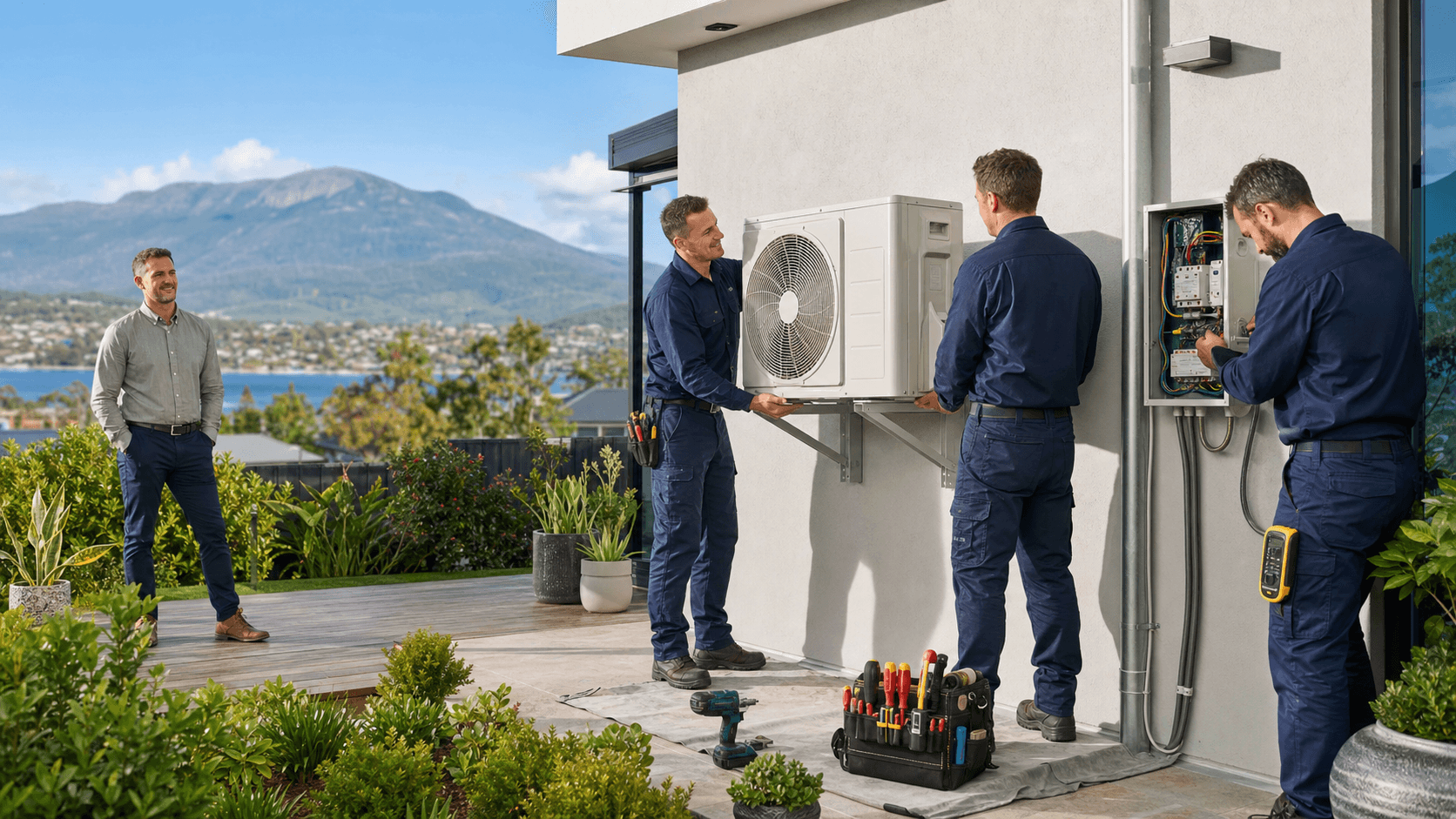 Summer-Ready Heat Pump Installation for Hobart Homes